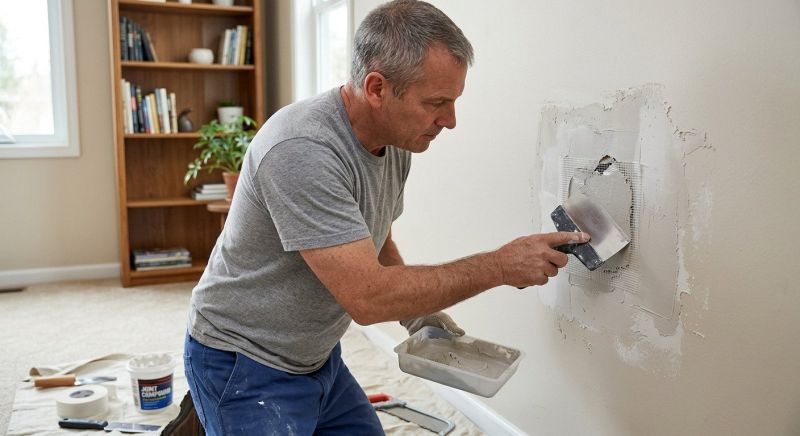 Bedroom Wall Repair in Olathe, KS