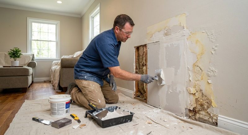 Ceiling Water Damage Repair in Conroe, TX