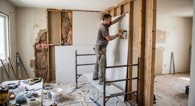 Drywall Replacement in Olathe, KS