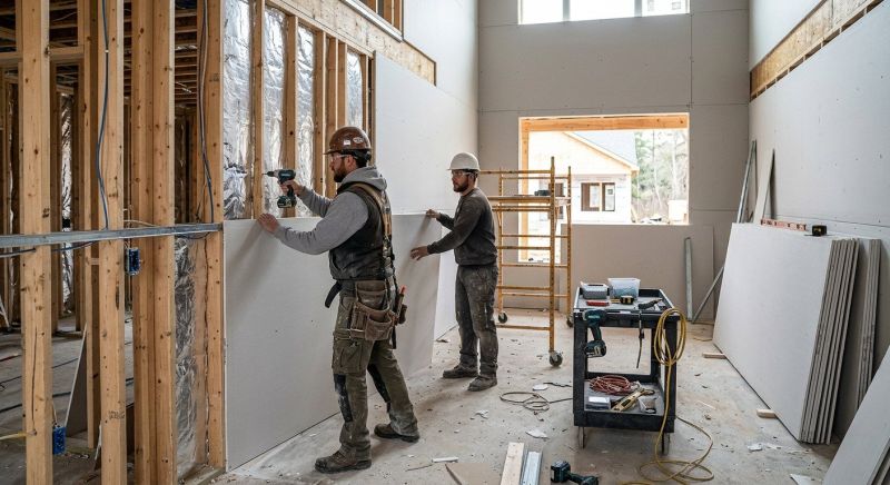 Drywall Construction in Overland Park, KS